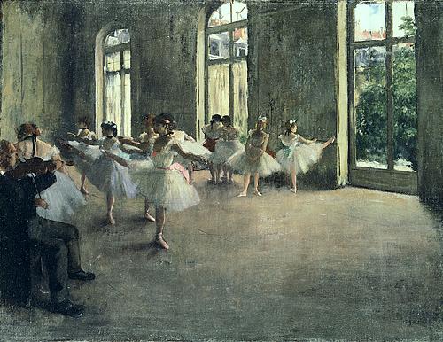 Edgar Degas Rehearsal oil painting image